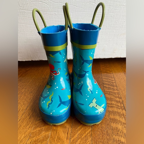 Stephen Joseph kids All Over Print Rain Boots size 6 - Picture 4 of 10